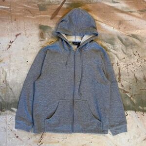 Y2K essential 2000s Gray Zip up hoodie